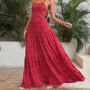 Confetti Heart Maxi Dress